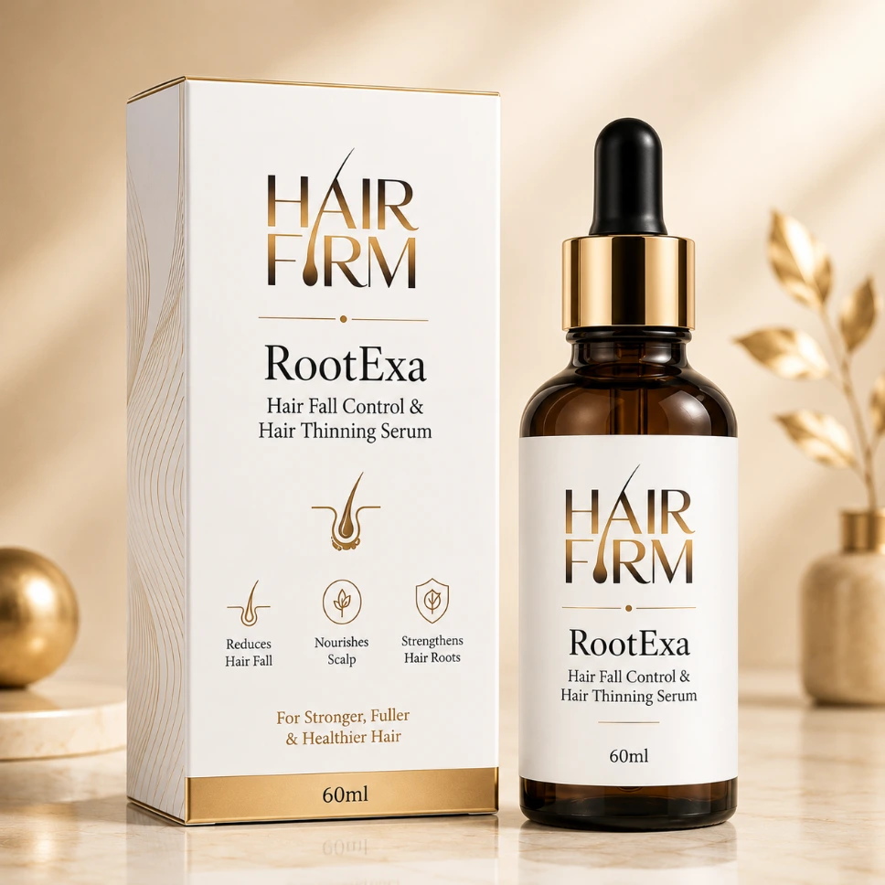 RootEXA – Advanced Hair Growth & Hair Fall Control Serum | Pack of 60ml (1 Month Pack)