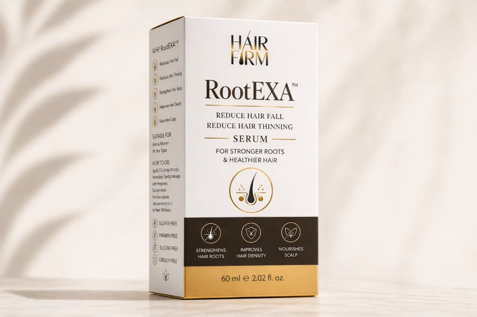 RootEXA – Advanced Hair Growth & Hair Fall Control Serum | Pack of 60ml